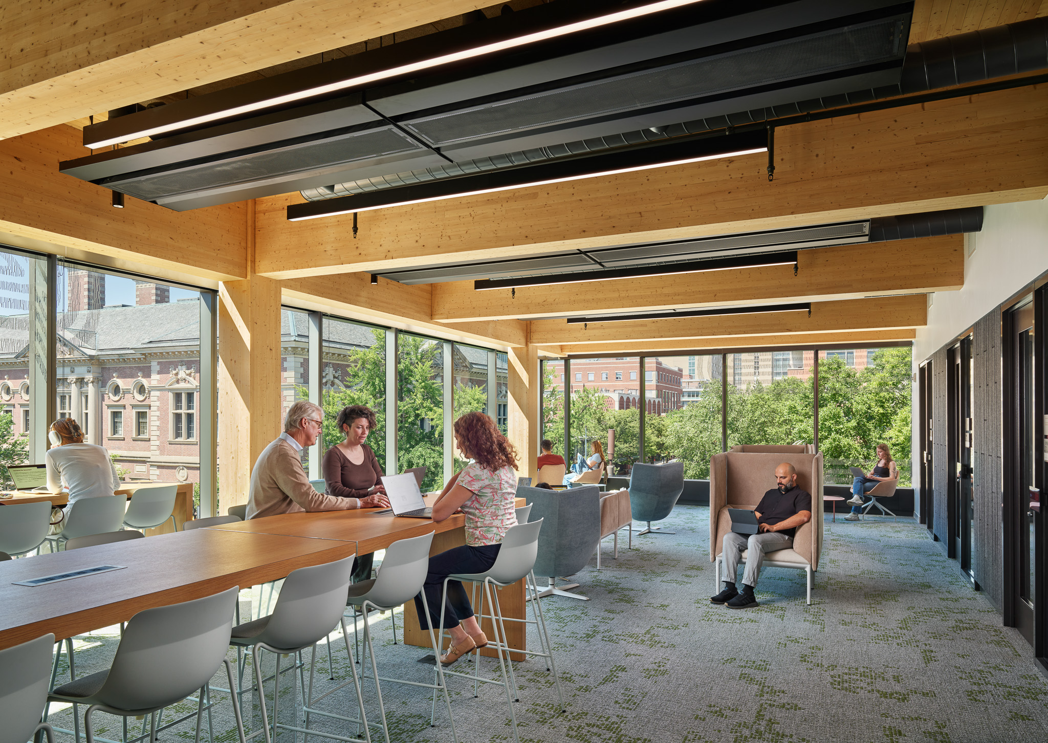 Amy Gutmann Hall &mdash; Education space at UPenn's center for AI and data science