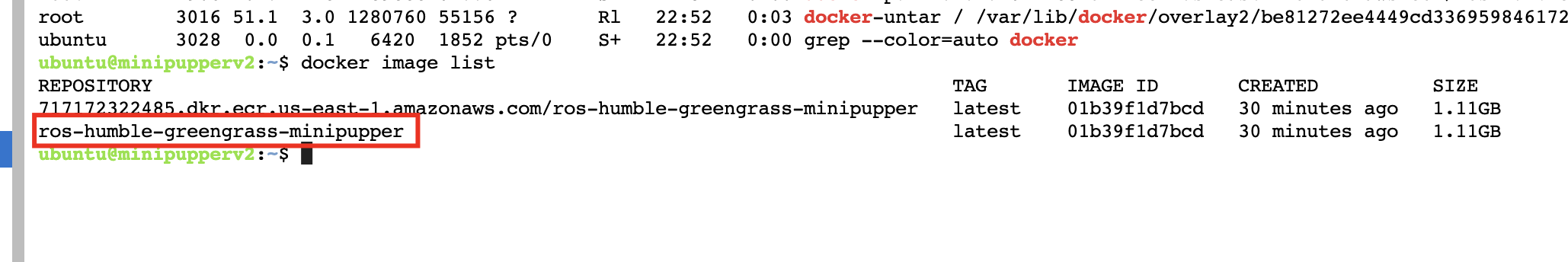 Docker Images on Pi