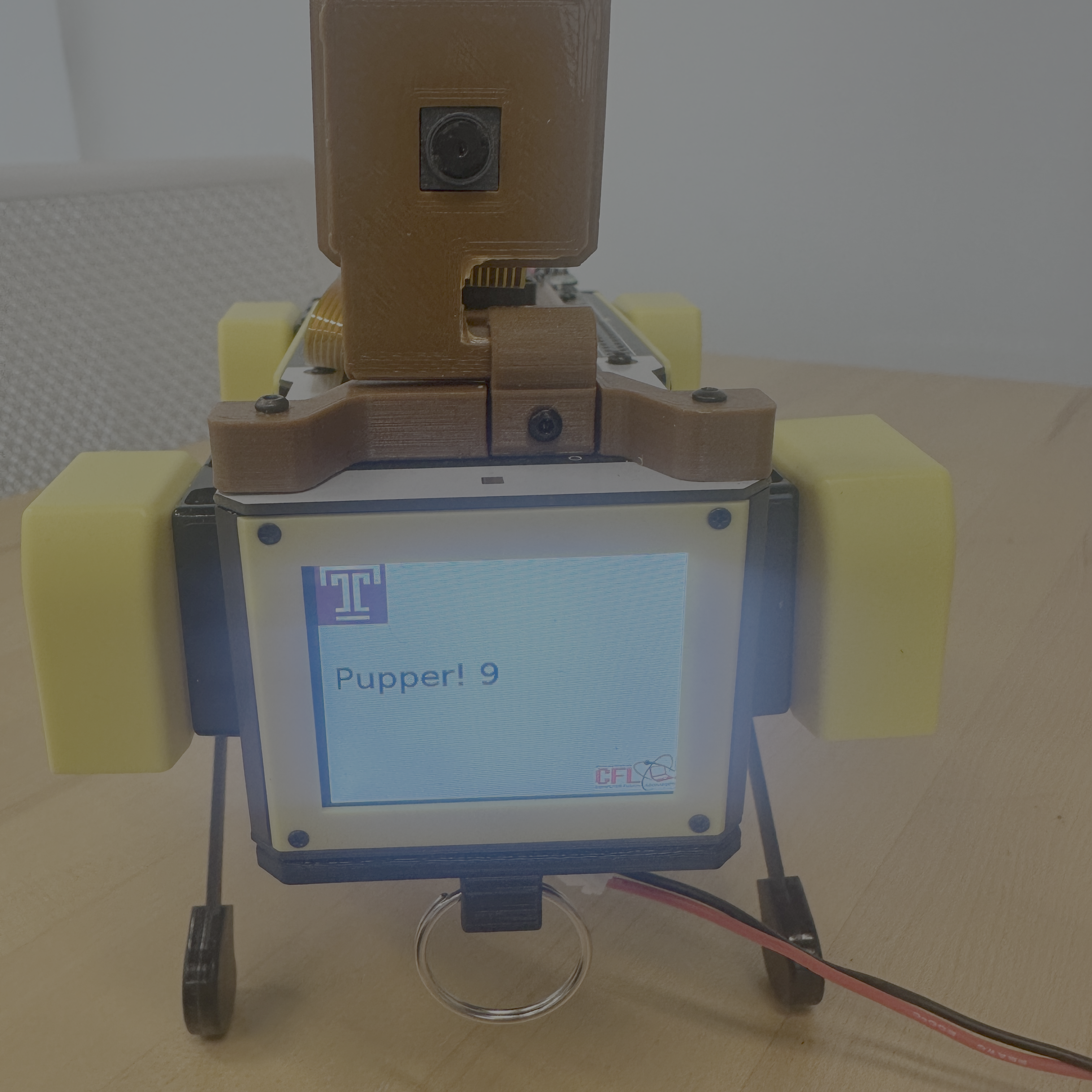 LCD display example on Mini Pupper