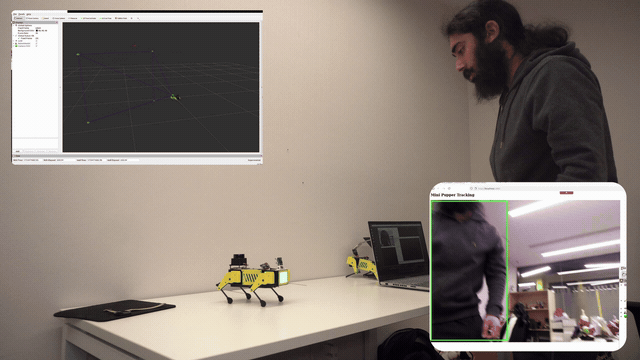 Mini Pupper tracking demo