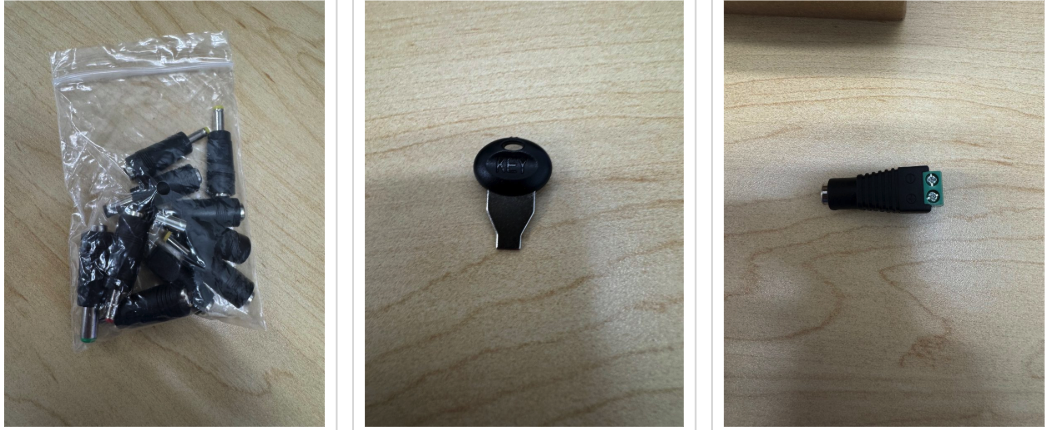 Adapter key and plug